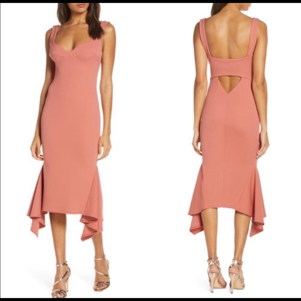 Katie May Flamenco Crepe Cocktail Dress